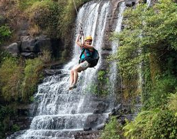 Zip-lining excursions in Laos