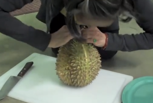 Video of the Week: Stinky Fruit! How to Cut and Prepare Durian Fruit