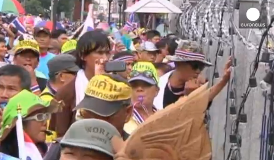 Thai anti-government protest continues in Thailand