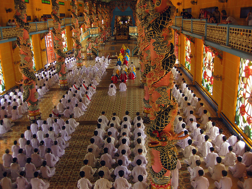 Cao Dai temple by sweet_redbird