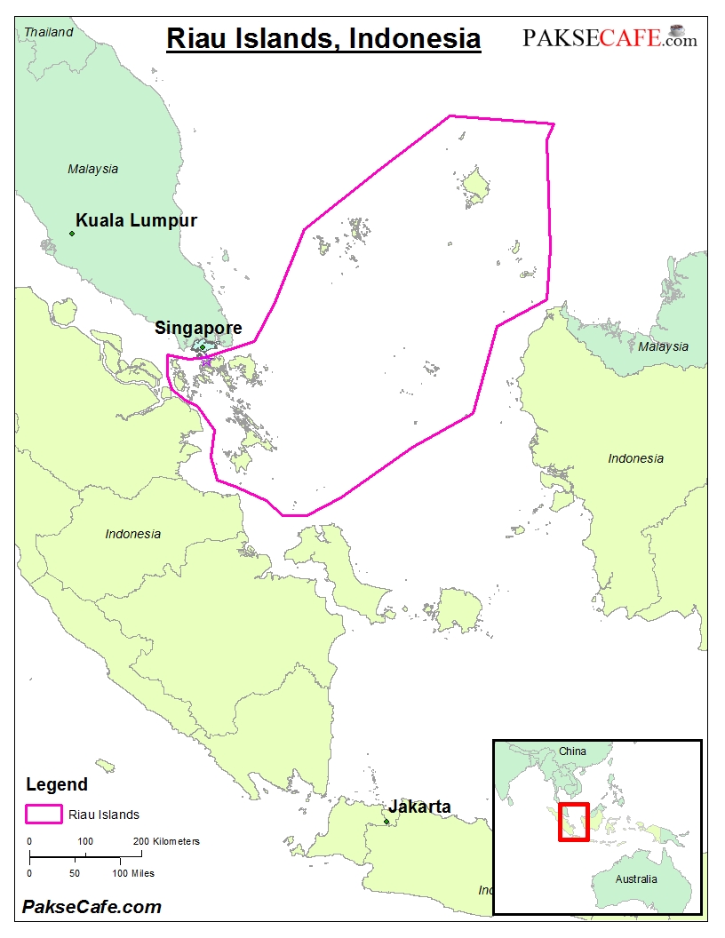 Riau Islands Map