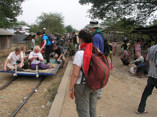 Bamboo Train by Benecee, on Flickr