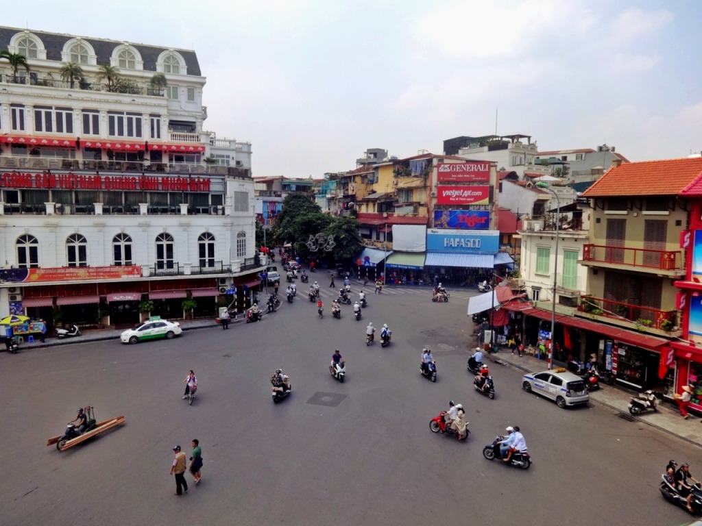 old quarter Hanoi Vietnam Major Street  3