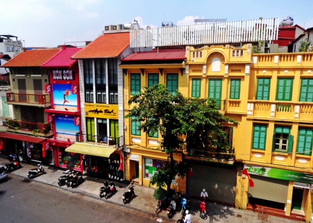 old quarter Hanoi Vietnam  -architecture 2