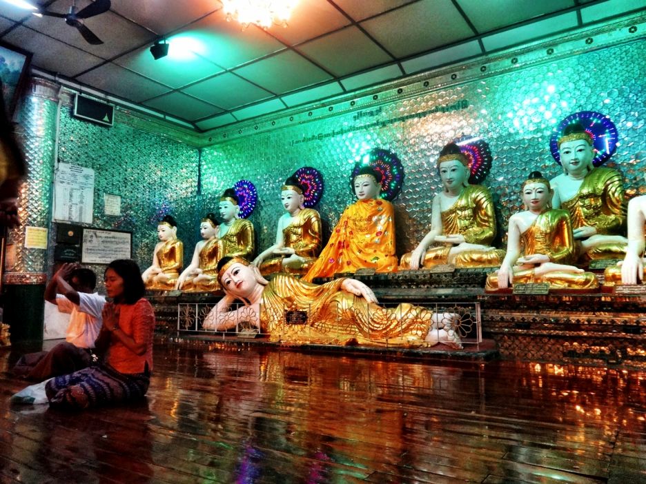 Shwedagon Pagoda Interior