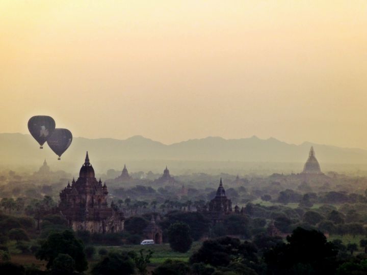 Sunrise number 2 in Bagan Myanmar