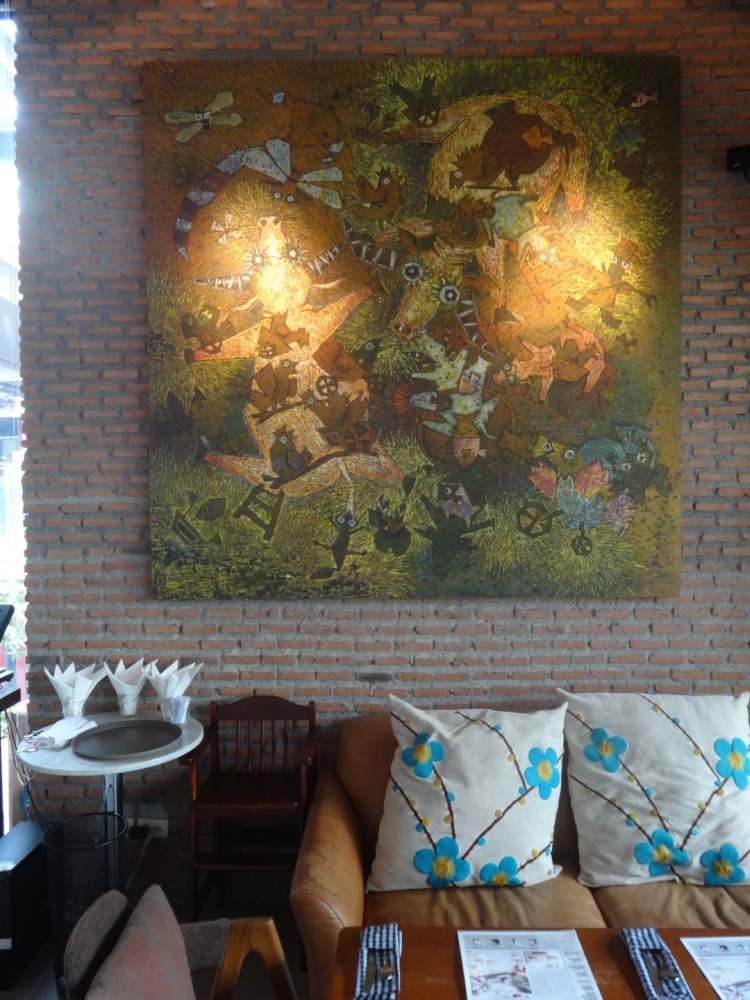 Bangkok Roast Cafe: Interior Seating area
