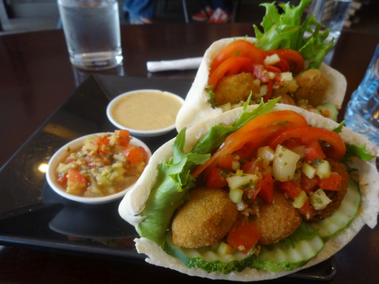 Falafel at Common Grounds, Vientiane