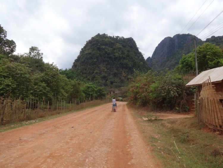 Vang Vieng, Laos. Biking
