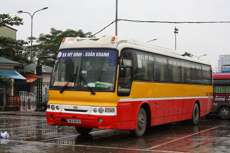 Busing in Hanoi.