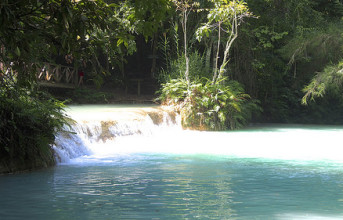 Kuang Si Falls - Luang Prabang Waterfall, Laos