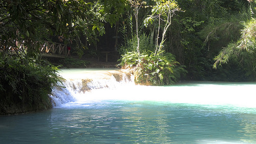 Kuang Si Falls - Luang Prabang Waterfall, Laos